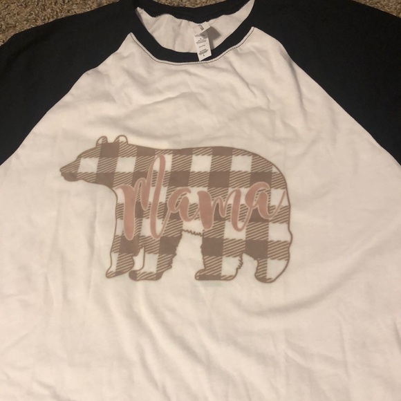 💥5/$13💥NWOT Boutique Long sleeve- Mama Bear - Picture 2 of 7